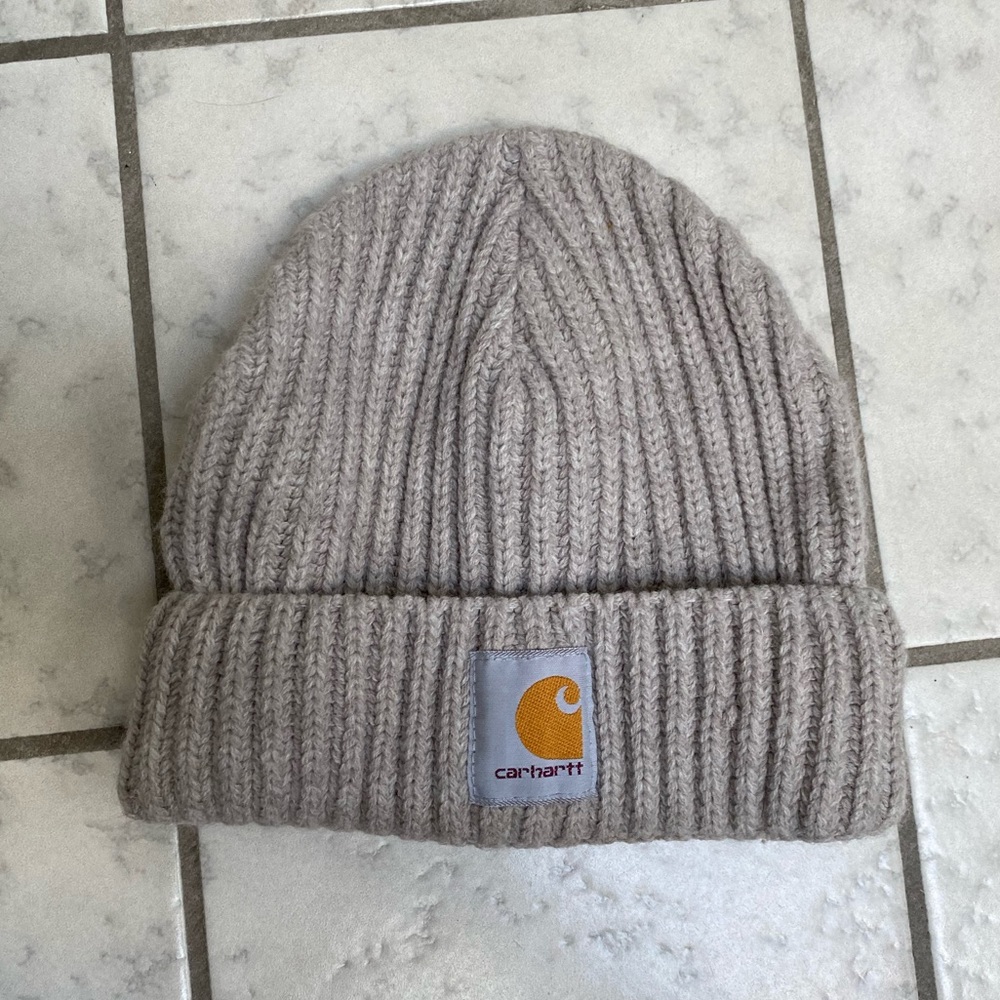 Carhartt Beige Beanie